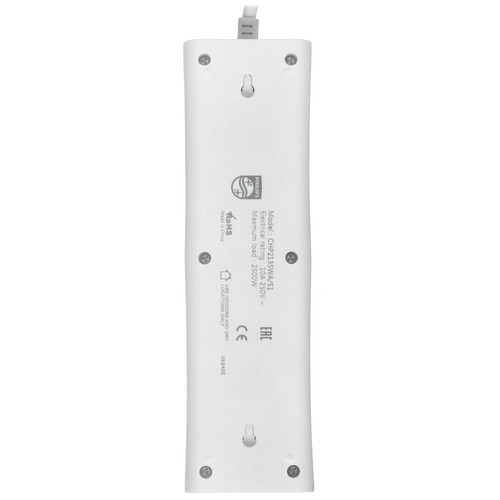 Купить Сетевой фильтр Philips CHP2135 белый  9158506. Характеристики, отзывы и цены в Донецке