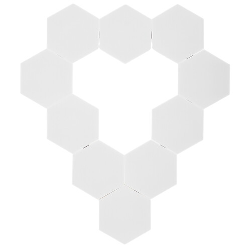 Купить Светильник настенно-потолочный Home Ideas Треугольники (10 модулей) белый/белый  9178376. Характеристики, отзывы и цены в Донецке