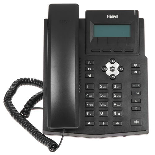 Купить Телефон VoIP Fanvil X1S черный  1624190. Характеристики, отзывы и цены в Донецке