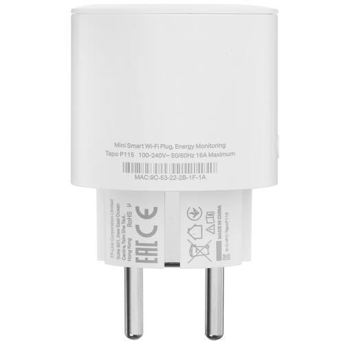Купить Умная розетка TP-Link Tapo P115  5096953. Характеристики, отзывы и цены в Донецке