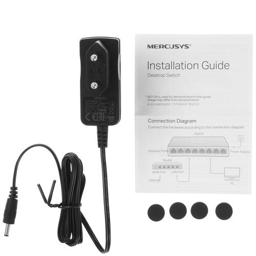 Купить Коммутатор Mercusys MS108GS  5439121. Характеристики, отзывы и цены в Донецке