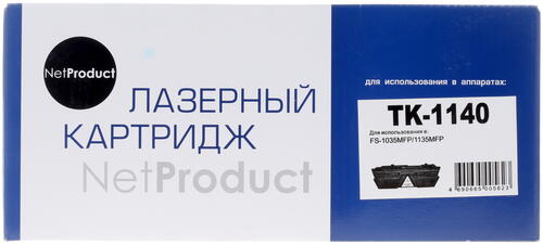 Купить Картридж лазерный NetProduct TK-1140 черный  1043957. Характеристики, отзывы и цены в Донецке