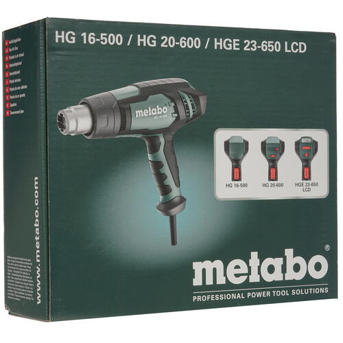 Купить Строительный фен Metabo HG 16-500  5324019. Характеристики, отзывы и цены в Донецке