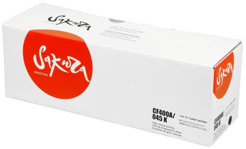 Купить Картридж лазерный SAKURA CF400A/045BK черный, с чипом  5363641. Характеристики, отзывы и цены в Донецке