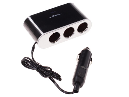 Купить Разветвитель автоприкуривателя AIRLINE ASP-3S-15  1029497. Характеристики, отзывы и цены в Донецке