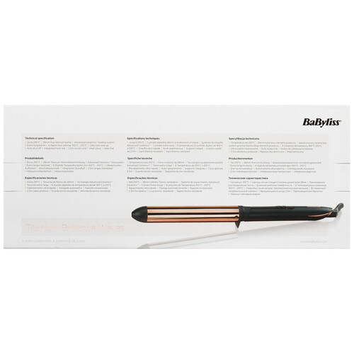 Купить Щипцы для завивки волос BaByliss C455E  5485704. Характеристики, отзывы и цены в Донецке
