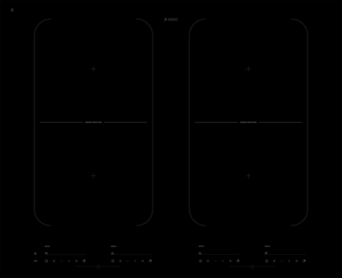 Купить Индукционная варочная поверхность Asko HI1655G  5485188. Характеристики, отзывы и цены в Донецке