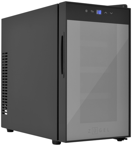Купить Винный шкаф ZUGEL ZTWF82B черный  9238036. Характеристики, отзывы и цены в Донецке