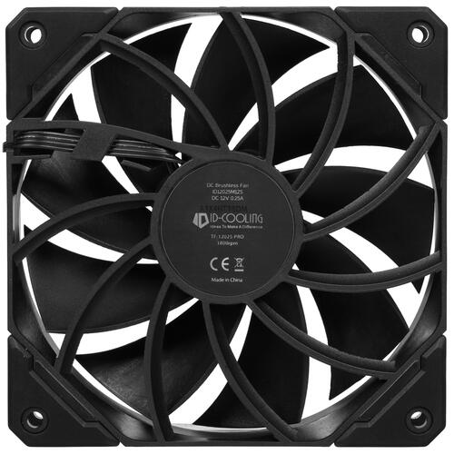 Купить Вентилятор ID-COOLING TF Series [TF-12025-PRO-BLACK]  5439935. Характеристики, отзывы и цены в Донецке