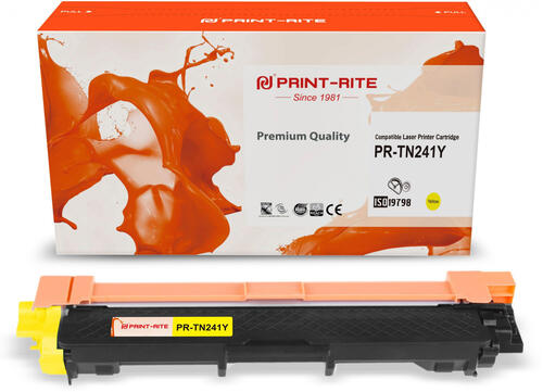 Купить Картридж лазерный Print-Rite TN-241Y желтый  9934190. Характеристики, отзывы и цены в Донецке
