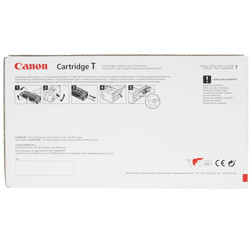 Купить Картридж лазерный Canon Cartridge T черный  0010273. Характеристики, отзывы и цены в Донецке