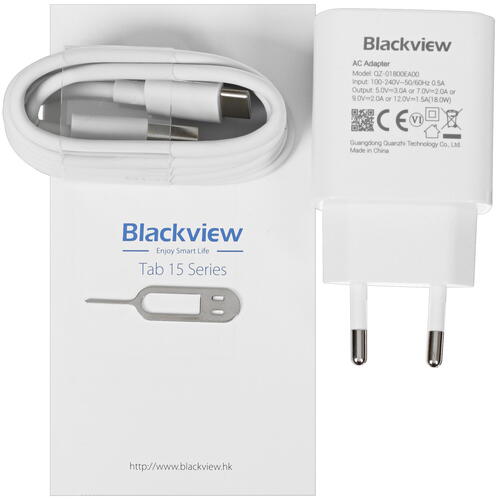 Купить 10.5" Планшет Blackview Tab 15 LTE 128 ГБ серый + чехол  5085288. Характеристики, отзывы и цены в Донецке