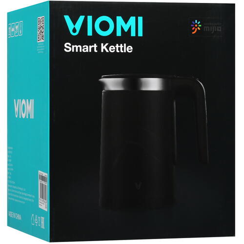 Купить Электрочайник Viomi Smart Kettle V-SK152D черный  5077343. Характеристики, отзывы и цены в Донецке