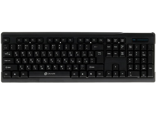 Купить Клавиатура+мышь беспроводная   Oklick 230M черный  1137073. Характеристики, отзывы и цены в Донецке