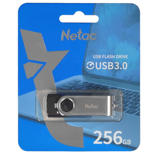 Купить Память USB Flash 256 ГБ Netac U505 [NT03U505N-256G-30BK]  5476444. Характеристики, отзывы и цены в Донецке