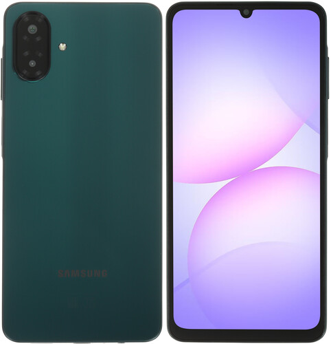 Купить 6.7" Смартфон Samsung Galaxy A07 128 ГБ зеленый  5636590. Характеристики, отзывы и цены в Донецке