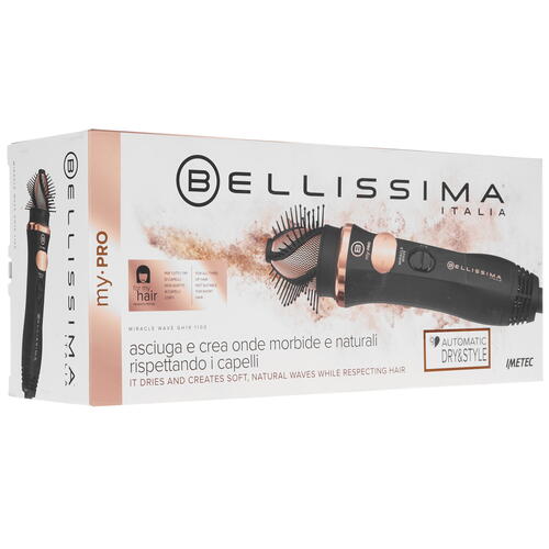 Купить Фен-щетка Bellissima My Pro Miracle Wave черный/бежевый  8193513. Характеристики, отзывы и цены в Донецке