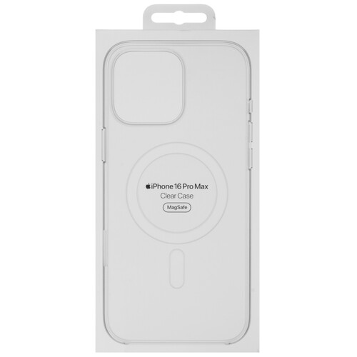 Купить Накладка  Apple Clear Case для Apple iPhone 16 Pro Max прозрачный  5492835. Характеристики, отзывы и цены в Донецке