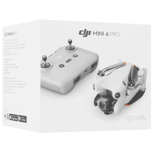Купить Квадрокоптер DJI Mini 4 Pro (DJI RC N2) белый  5434592. Характеристики, отзывы и цены в Донецке