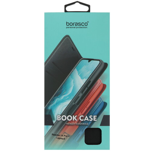 Купить Чехол-книжка  BoraSCO Book Case для realme 14 Pro+ черный  5618558. Характеристики, отзывы и цены в Донецке