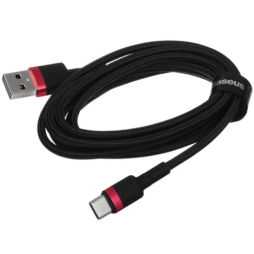 Купить Кабель круглый Baseus USB Type-C - USB 2.0 Type-A черный 2 м  9163663. Характеристики, отзывы и цены в Донецке
