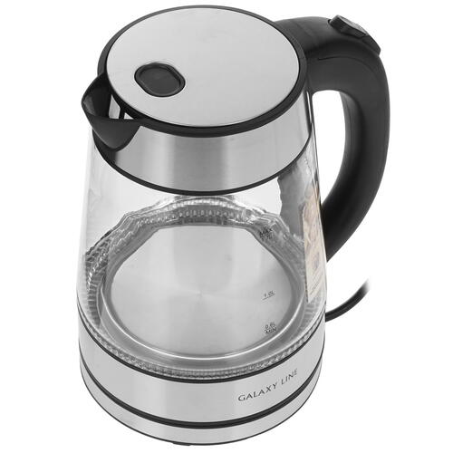 Купить Электрочайник Galaxy LINE GL 0561 серебристый  9058912. Характеристики, отзывы и цены в Донецке