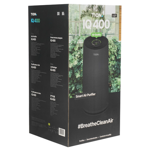 Купить Очиститель воздуха TION IQ 400 черный  9002337. Характеристики, отзывы и цены в Донецке