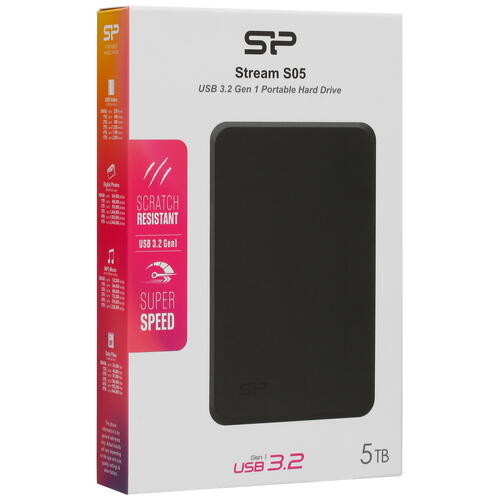 Купить 5 ТБ Внешний HDD Silicon Power Stream S05  5076094. Характеристики, отзывы и цены в Донецке