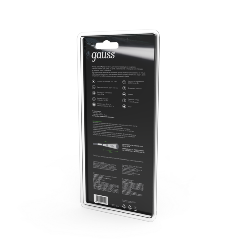 Купить Фонарь Gauss GF109  9112158. Характеристики, отзывы и цены в Донецке