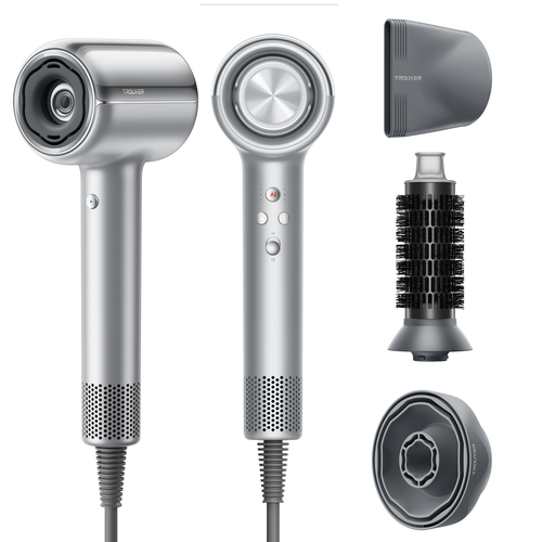 Купить Фен TROUVER Shine 20 серебристый  5638107. Характеристики, отзывы и цены в Донецке