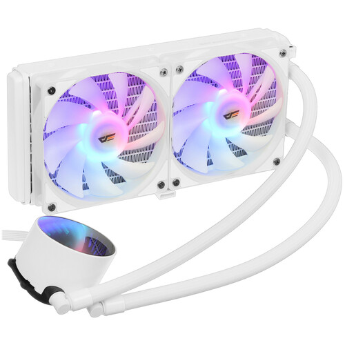 Купить Система охлаждения DarkFlash Radiant DCS 240  белая  5435801. Характеристики, отзывы и цены в Донецке