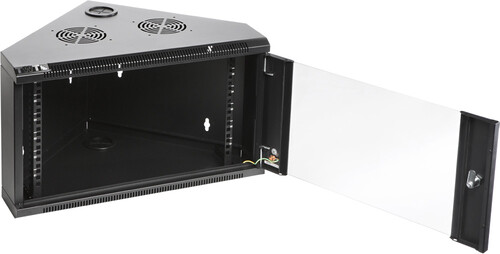 Купить Шкаф коммутационный Lanmaster TWT-CBWTG-9U-6x4-BK  9297433. Характеристики, отзывы и цены в Донецке