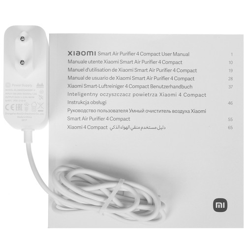 Купить Очиститель воздуха Xiaomi Mi Air Purifier 4 Compact белый  5040188. Характеристики, отзывы и цены в Донецке