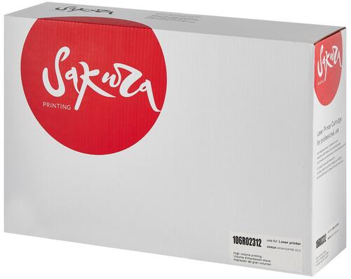 Купить Картридж лазерный SAKURA 106R02312 черный, с чипом  5363792. Характеристики, отзывы и цены в Донецке