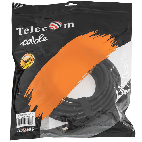 Купить Кабель  Telecom HDMI - HDMI, 7.5 м  9245008. Характеристики, отзывы и цены в Донецке