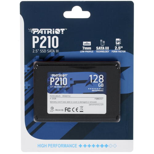 Купить 128 ГБ 2.5" SATA накопитель Patriot Memory P210  4702165. Характеристики, отзывы и цены в Донецке