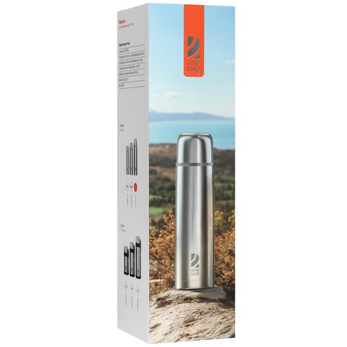 Купить Термос OneTwo Classic O3VF33 серебристый  9031184. Характеристики, отзывы и цены в Донецке