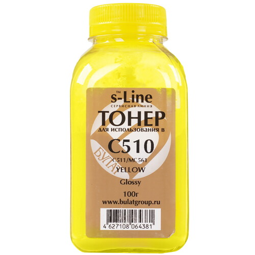 Купить Тонер Булат s-Line BAOK0C5100160 желтый  5600953. Характеристики, отзывы и цены в Донецке