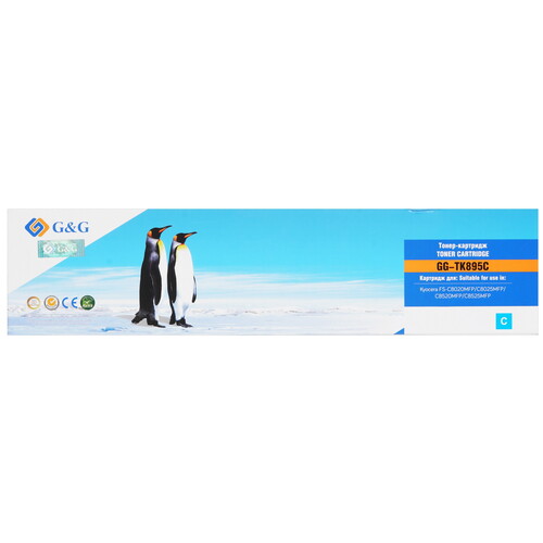 Купить Картридж лазерный G&G GG-TK895C голубой  9065554. Характеристики, отзывы и цены в Донецке