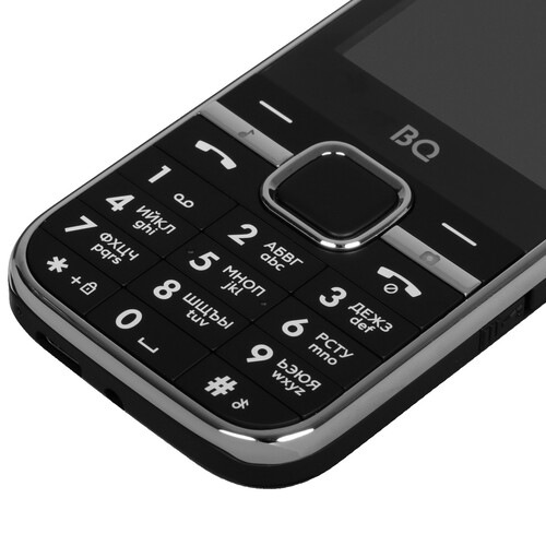 Купить Сотовый телефон BQ 2800L Art 4G черный/серебристый  9111971. Характеристики, отзывы и цены в Донецке