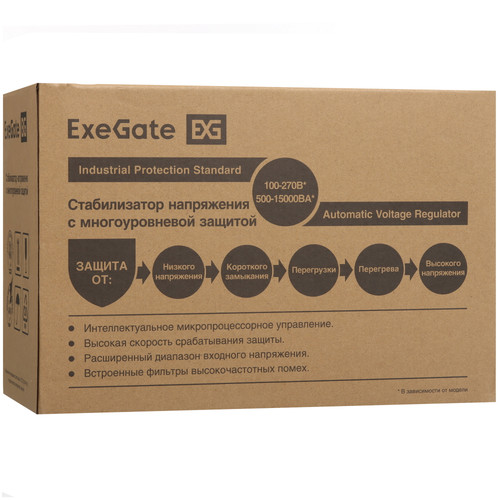 Купить Стабилизатор напряжения ExeGate Expert AS-2000  5422968. Характеристики, отзывы и цены в Донецке