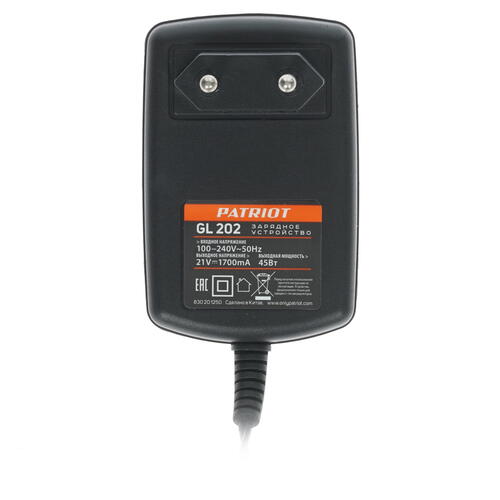 Купить Зарядное устройство Patriot GL 202 21Vmax  8122901. Характеристики, отзывы и цены в Донецке