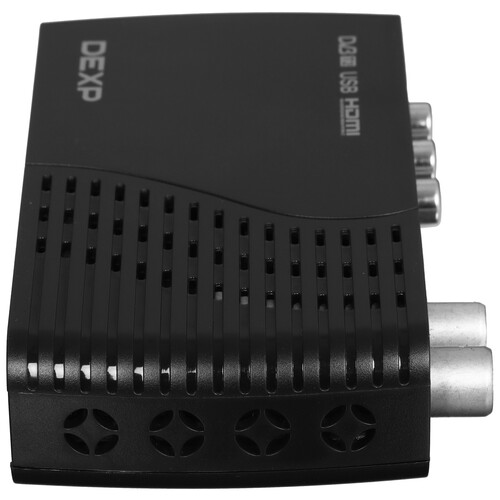 Купить Приставка для цифрового ТВ DEXP HD 8000P черный  5610357. Характеристики, отзывы и цены в Донецке