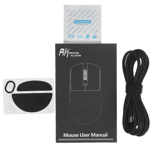 Купить Мышь беспроводная/проводная Royal Kludge M3  черный  9268016. Характеристики, отзывы и цены в Донецке
