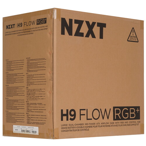 Купить Корпус NZXT H9 Flow RGB+ (2025)  5647091. Характеристики, отзывы и цены в Донецке