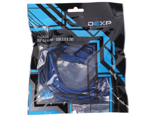 Купить Кабель DEXP USB 3.2 Gen 1 Type-A - USB 3.2 Gen1 Type-B  1042150. Характеристики, отзывы и цены в Донецке
