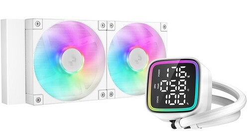 Купить Система охлаждения DEEPCOOL LD240  белая  5463296. Характеристики, отзывы и цены в Донецке