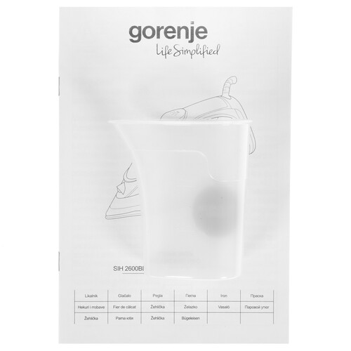 Купить Утюг Gorenje SIH3000RBC красный  5308362. Характеристики, отзывы и цены в Донецке