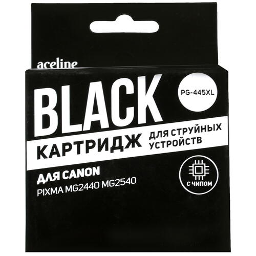 Купить Картридж Aceline NC-PG445XLBK черный  5028628. Характеристики, отзывы и цены в Донецке