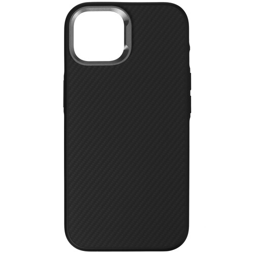 Купить Накладка  Aceline Carbon для Apple iPhone 15 черный  9105513. Характеристики, отзывы и цены в Донецке